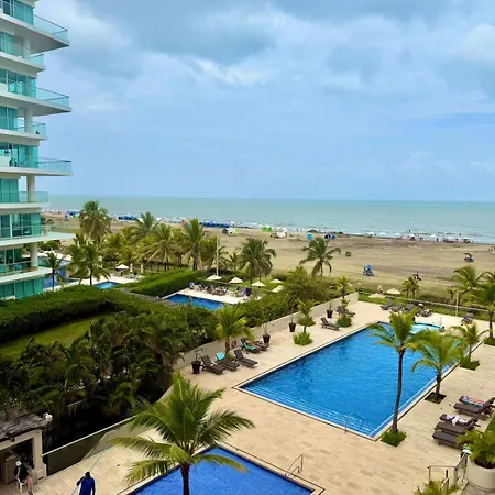 Morros 3, Beachfront & 2 Bedrooms Apartment Cartagena