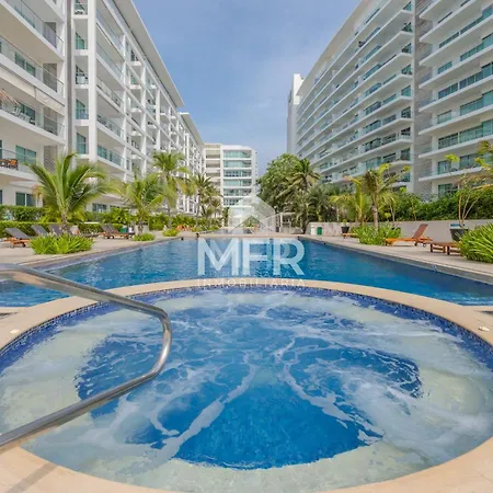 Morros 3, Beachfront & 2 Bedrooms Apartment Cartagena