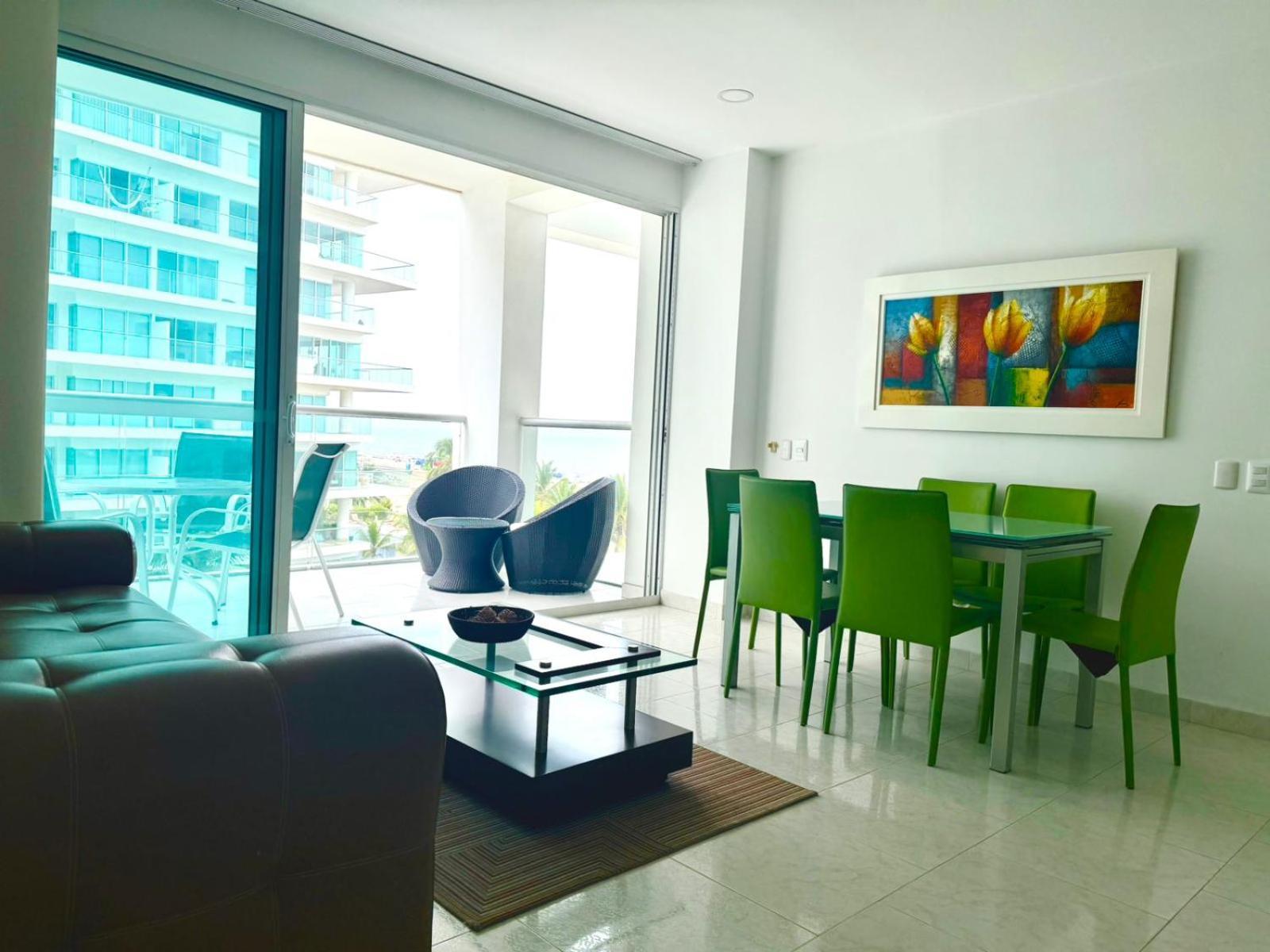 Morros 3, Beachfront&2 Bedrooms * Cartagena