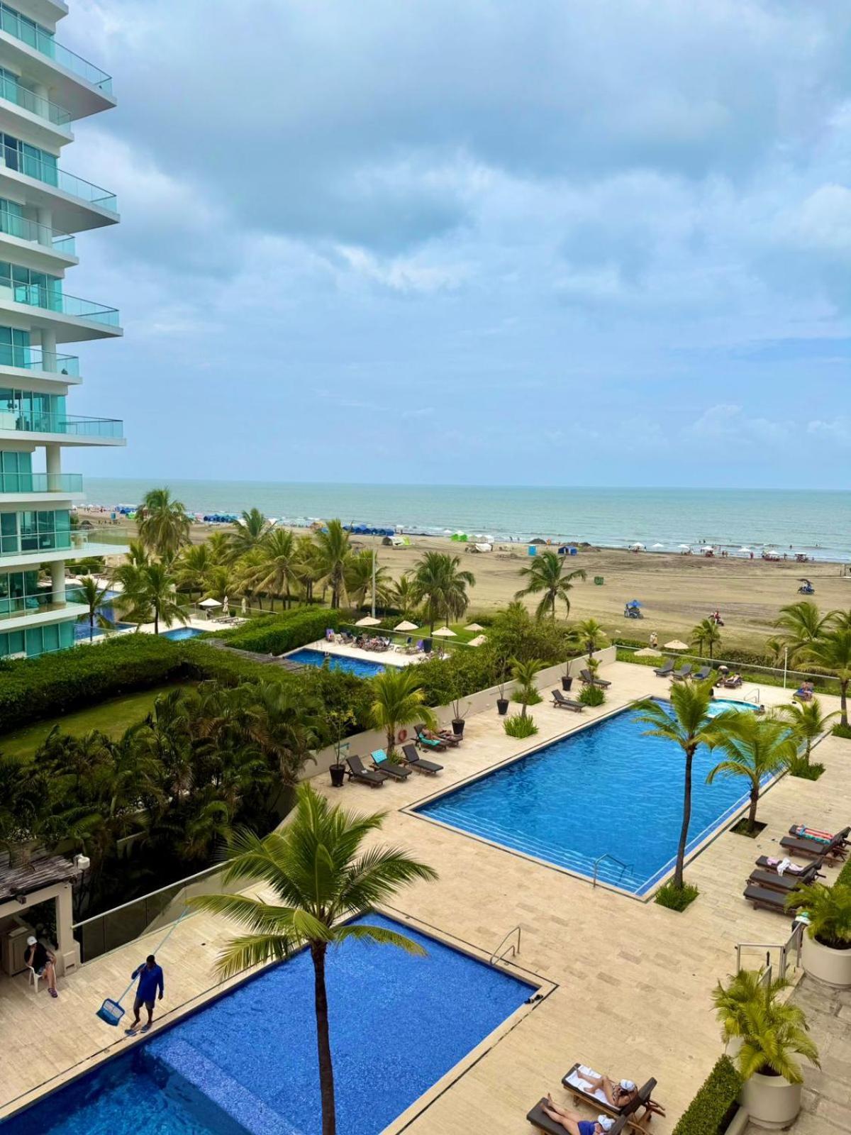 Morros 3, Beachfront&2 Bedrooms Apartamento Cartagena
